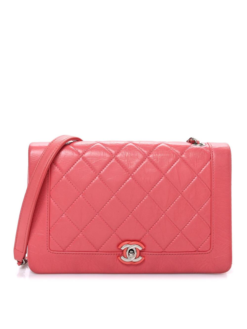 Chanel Crumpled Calfskin Quilted Bi #321598C19B
